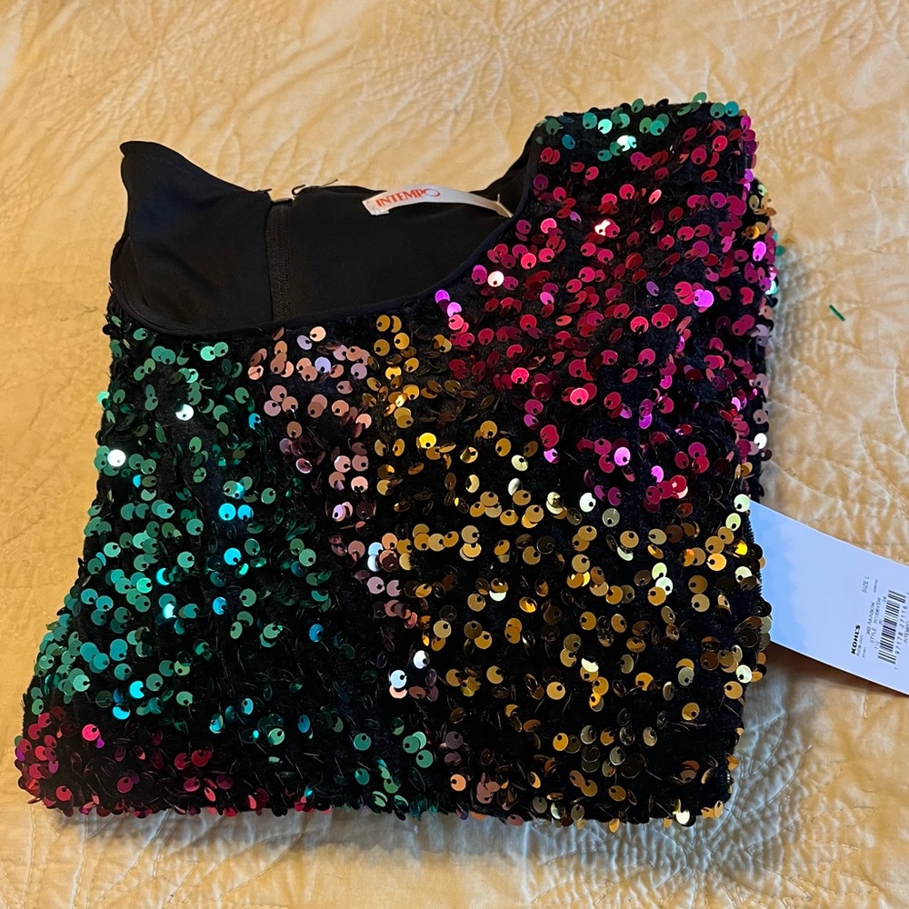 Multicolor Sequin Top - Picture 14 of 15